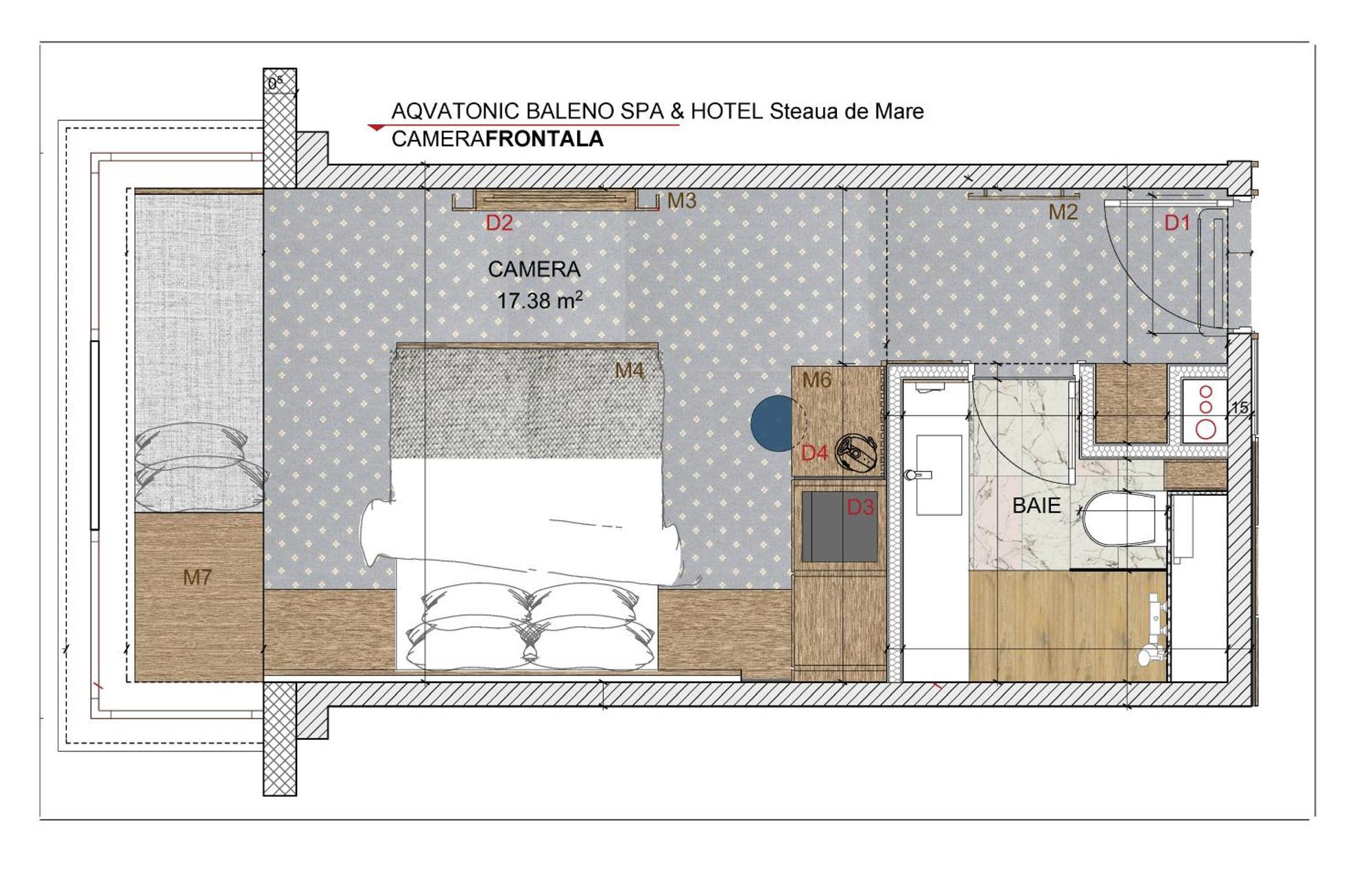 Aqvatonic Hotel - Steaua De Mare إيفوري نورد الغرفة الصورة